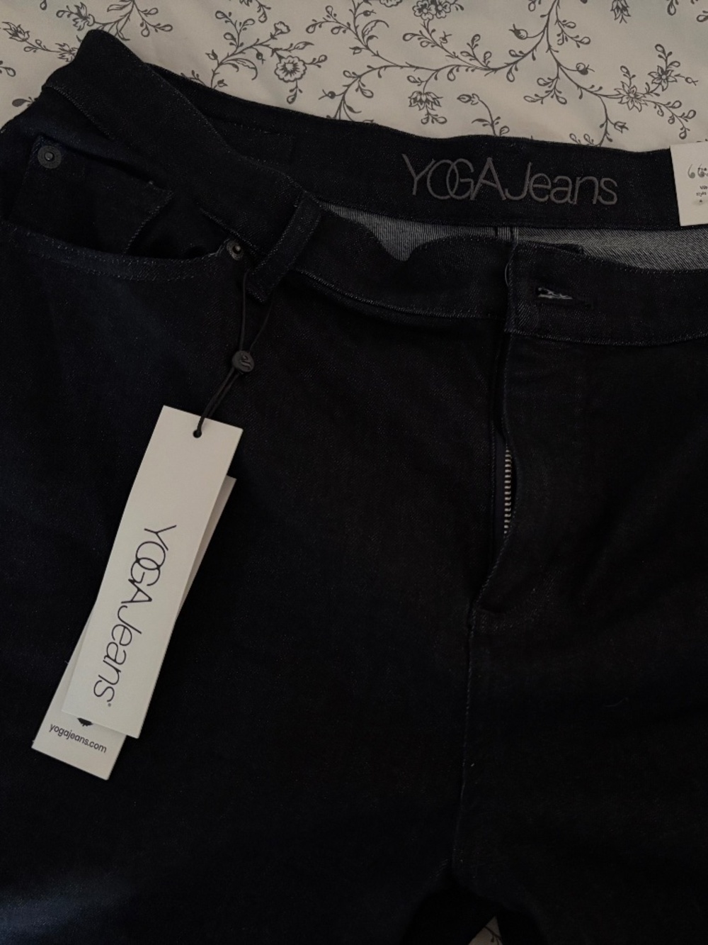 Yogajeans dark blue